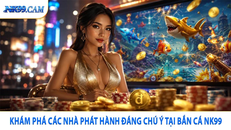 Khám phá các nhà phát hành đáng chú ý tại bắn cá NK99