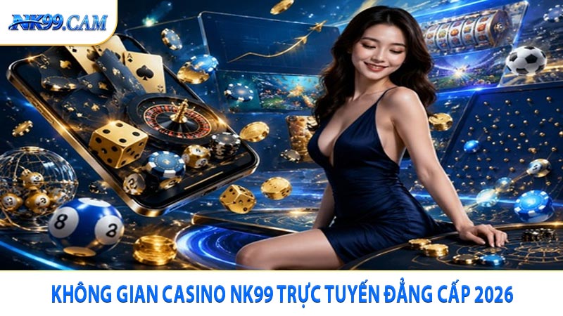 Không gian Casino NK99 trực tuyến đẳng cấp 2026