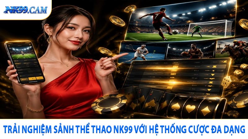 Trải nghiệm sảnh thể thao NK99 với hệ thống cược đa dạng
